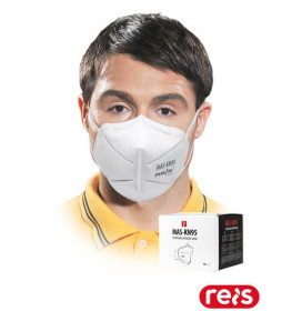 Маска гігієнічна п’ятишарова MAS-KN95 W (біла)