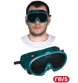 Окуляри захисні зварювальні GOG-SPARK ZB (зелено-чорні)