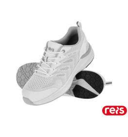 Черевики захисні ATTIC чоловічі, біло-сірі, з композитним носком — REIS