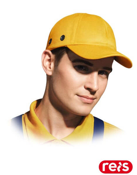 Каска промислова легка BUMPCAP Y 54–59 (жовта)