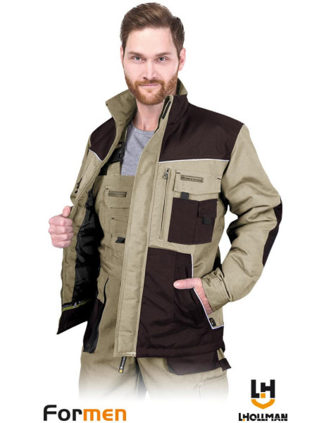 Куртка зимова робоча L.Hollman LH-FMNW-J BE3