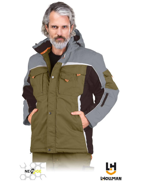 Куртка зимова робоча L.Hollman LH-NAW-J KHBRP
