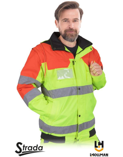Куртка робоча захисна L.Hollman LH-STRADA-J YP