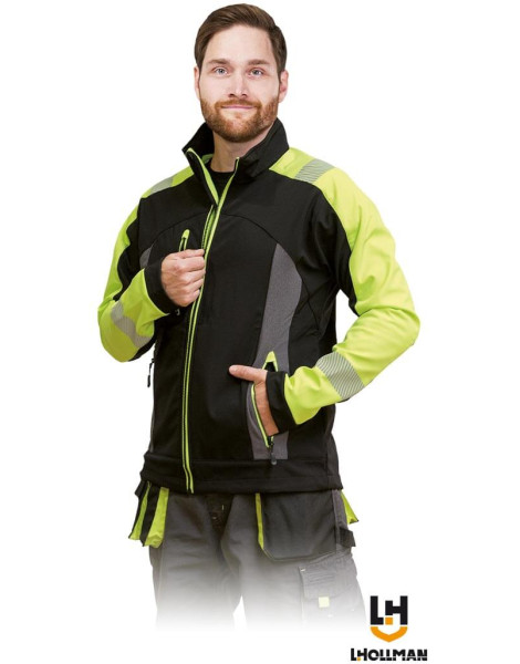 Куртка робоча захисна L.Hollman LH-SHELLVIS BY